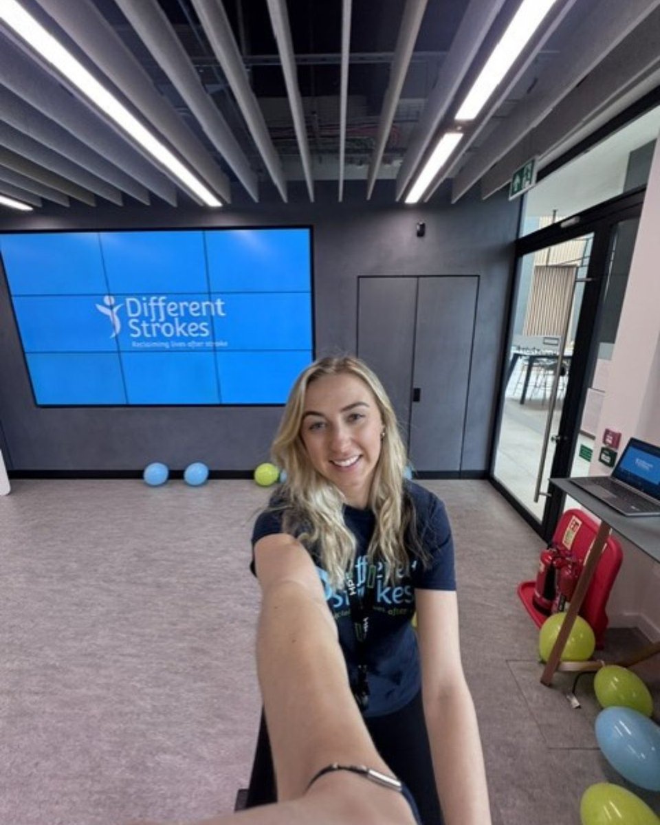 diffstrokes's tweet photo. Huge thanks to the HPEFS UKI team who raised an incredible £1,445.91 for Different Strokes with their Bike-a-thon during Stroke Awareness Month!

Inspired by colleague Alicia, who had a stroke at 23 and is now relearning to ride a bike. 💙 #StrokeAwareness https://t.co/ZFwC275k62