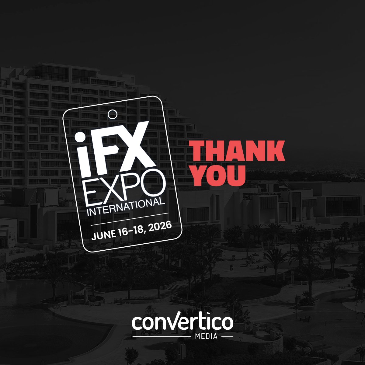 ConverticoMedia's tweet photo. As another edition comes to an end, we'd like to thank everyone who met with the #ConverticoMedia team.

It was a pleasure meeting new faces and discussing marketing in financial services.

Thank you to the organisers and everyone who stopped by.

Until next time!

#ifxexpo2026 https://t.co/r5jYNCrnWi
