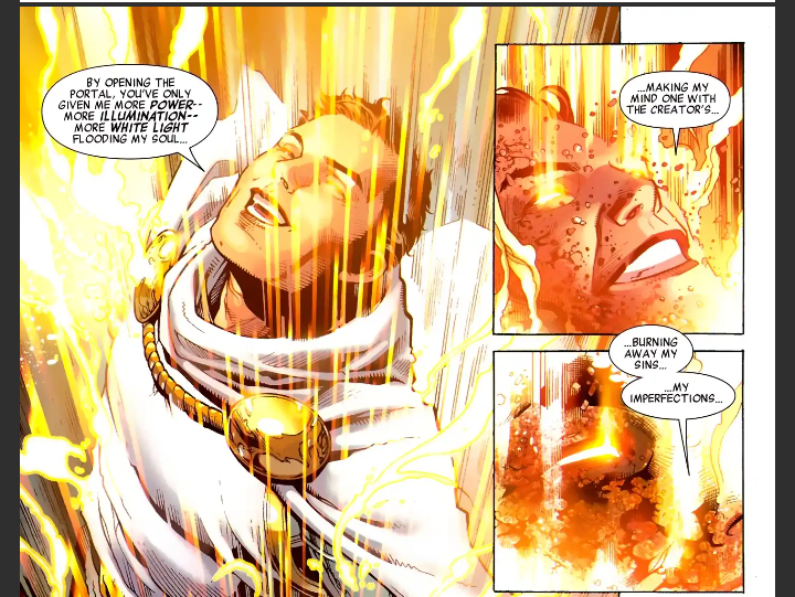 TherealWisdom__'s tweet photo. Y'all have no idea how broken the Life Force actually is.

This wasn't just another magical power source. When Doom absorbed it, he stated that his mind became one with THE CREATOR itself. Not creation.

THE CREATOR!!!!! 🧵 
#HexSpoilers #XSpoilers #WiccanSpoilers https://t.co/9lHqbWPIyp