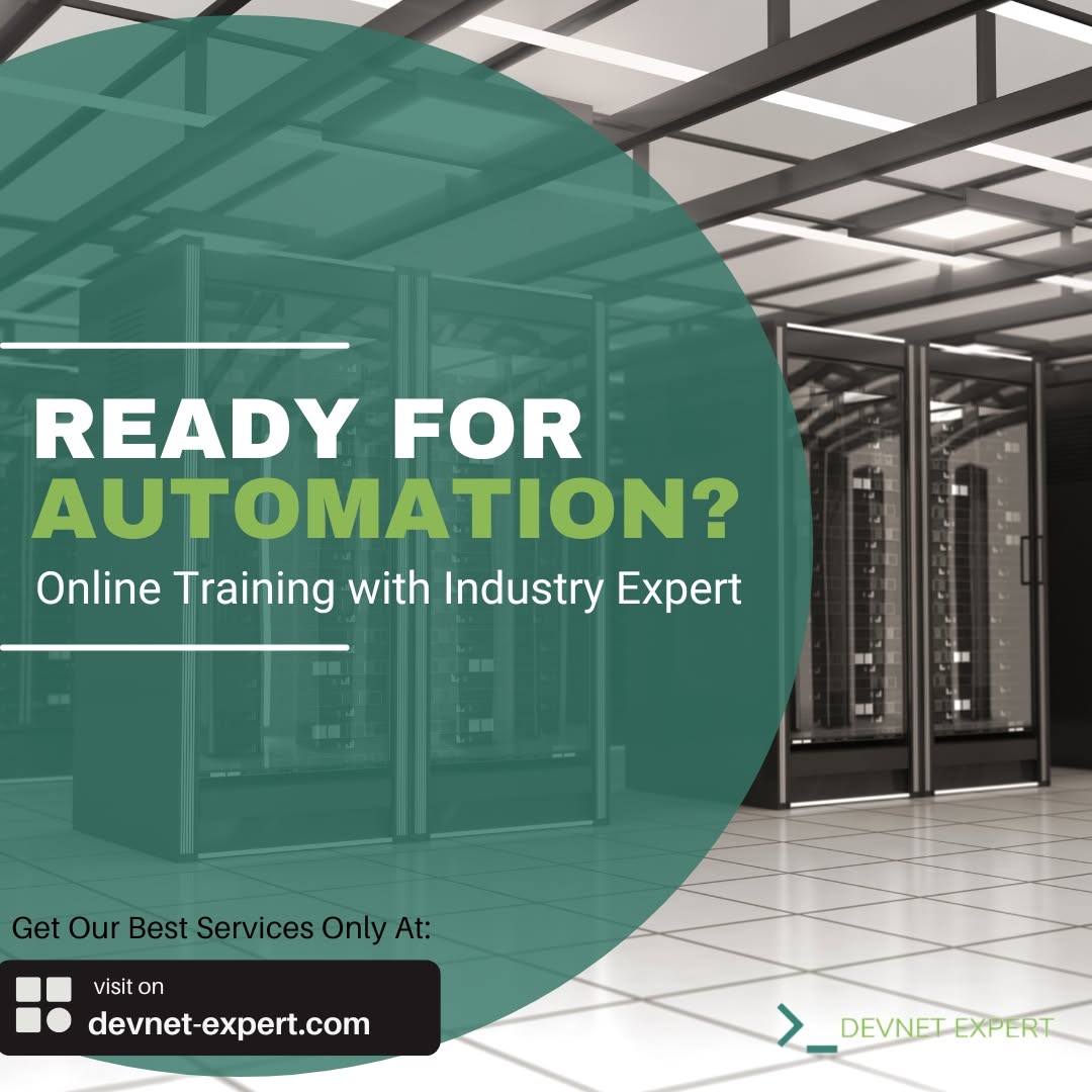 devnetexpert1's tweet photo. Ready to take your networking skills to next level with automation?
In today's rapidly evolving IT landscape —  master the skills that organizations are looking for &amp; gain hands-on experience from industry experts.
Learn from experts. Automate with confidence. Grow your career. https://t.co/wO1j9NvaEX