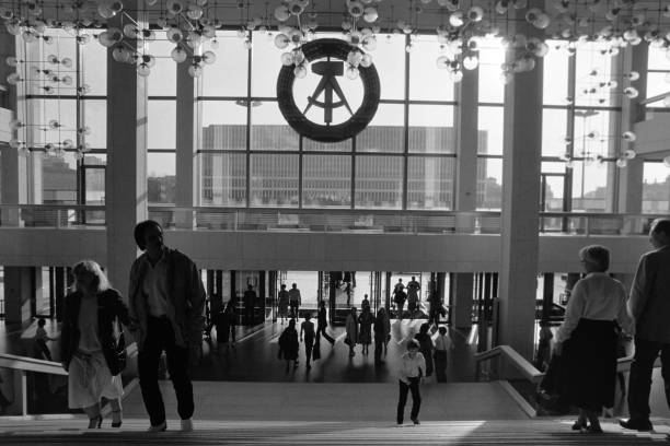 GDRvisuals's tweet photo. Palast der Republik, East Berlin, 1985. https://t.co/JgSMkoOECl