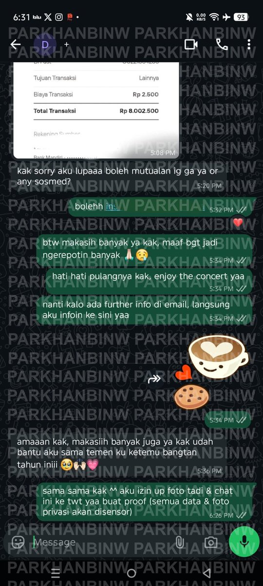 parkhanbinw's tweet photo. sold yah, cod jakarta amann 💯💯 https://t.co/BXh31sYFD1