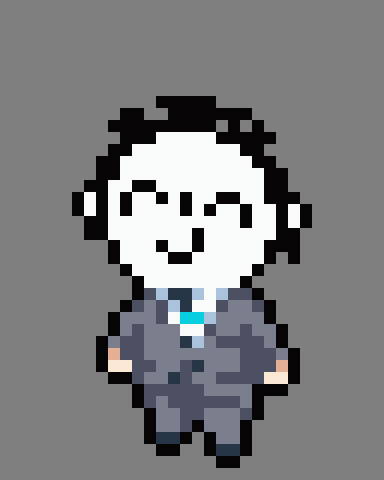 Gatialo_On's tweet photo. 先生（アロナ）
#ブルアカ #BlueArchive #ドット絵 https://t.co/BCqGFebldh