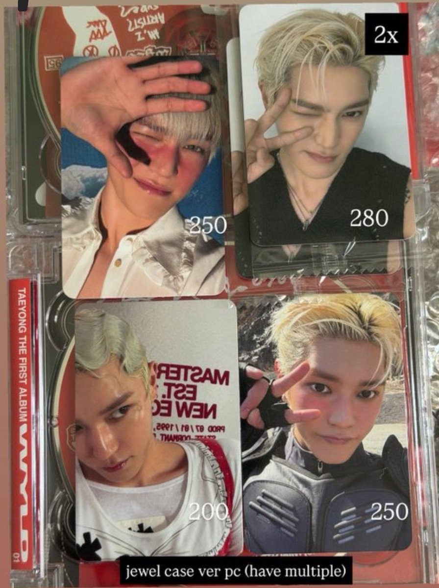 theuniwant's tweet photo. wts lfb nct ph 

 lee taeyong wyld  jewel pc
 listening session pc day 1 
makestar fansign pc
jewel case version sealed 250
smini sealed 350 

on hand

x 127 TY track smini zine book pc photocard official whosfan everline book tyong Barbie gas heart cheek cute https://t.co/lbbRriF0qM