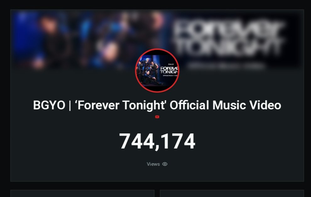 BGYOTeamyouTube's tweet photo. 🚨 ROAD TO 1 MILLION VIEWS 🚨

744,174K views and counting! 🌙✨ Keep streaming @bgyo_ph's "Forever Tonight" MV!

🔗 https://t.co/J17YAZ1eb5

📢 MV Ads are now extended! Let's keep pushing until we reach 1 Million Views.

📌 MV Fund
GCash: 09067837535 (JA****D D.

#BGYO @bgyo_ph https://t.co/ZBBfB25RGv