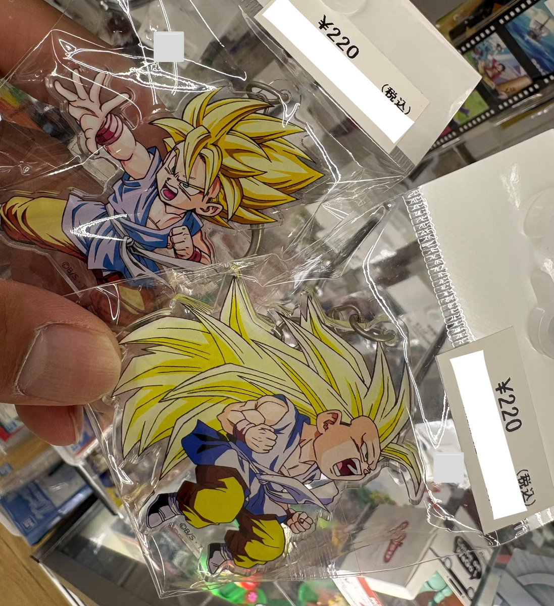 ローソン限定 グッズ ドラゴンボールGT アクリルキーホルダー とっても
