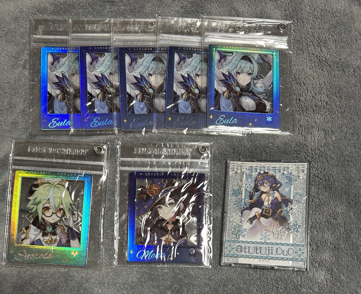 tUtUji_0u0's tweet photo. 原神　交換　ポラロイド

譲✧エウルア、モナ、スクロース
求✧レイラ、ディルック

初回のお取引の方ﾘﾄﾘﾝ必読
チェーンは別で保管しております
国違い含み大変難しいかと思いますがお気軽にお声掛けください🙇‍♀️ https://t.co/nn3MLNUMwH