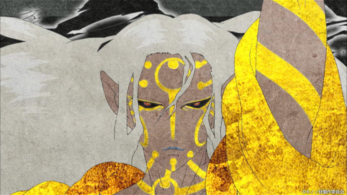 anime_mononoke's tweet photo. 🏮大ヒット記念！後夜祭🏮
　  全エピソード配信中⚡

香木は、火で焚かないと、
真の香りを出すことが出来ない。
￣￣￣￣￣￣￣￣￣￣￣￣￣￣￣
『モノノ怪』鵺

▼配信URL▼
https://t.co/OOrpP4oy41 https://t.co/lGnG4jFtUm