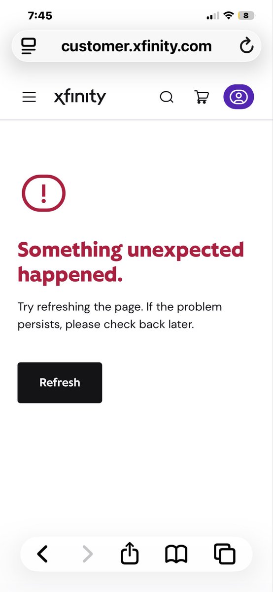 honestlab's tweet photo. @XfinitySupport Rebooted everything and now get this. 
Again. I pay for services for years. 
You changed my equipment. 
You changed the broadcast (according to your techs). 
I still cannot watch World Cup in broadcast nor on FoxOne app https://t.co/g4frs59E5o