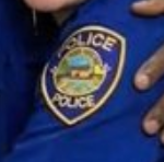 JoeDiBruno's tweet photo. @kayakestable I don't think a real uniform has POLICE written twice on the same shield patch.  No city, division, etc. https://t.co/n3918vzlBE