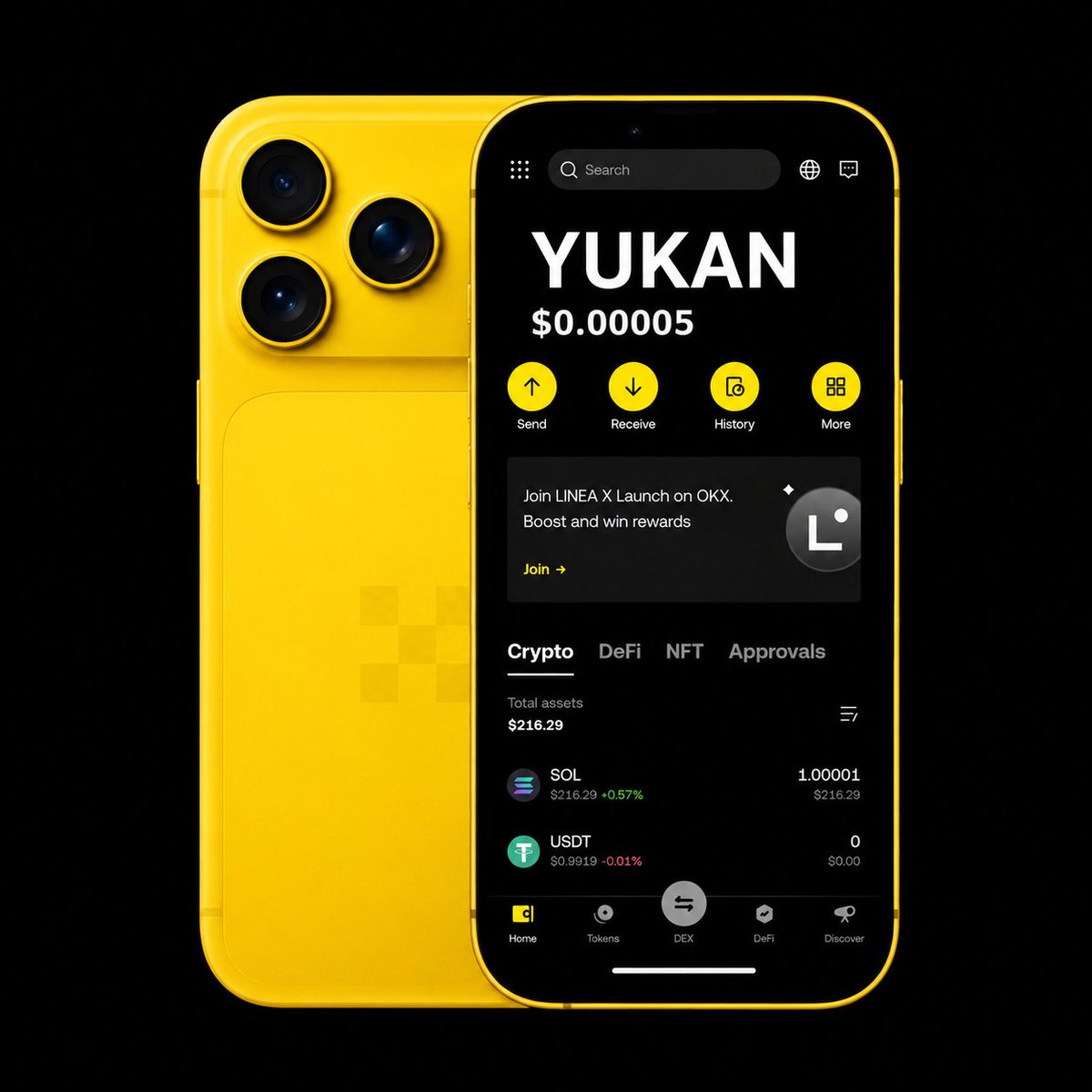 Trailblazer9565's tweet photo. You can't go wrong if you have $YUKAN in your bag. $YUKAN is going to billions of Market cap. Don't stay at the sideline. $YUKAN is futuristic.

0xd086B849a71867731D74D6bB5Df4f640de900171
@YukantokenNew @BRAVE_01_ @smcdao https://t.co/soKTPMtBez