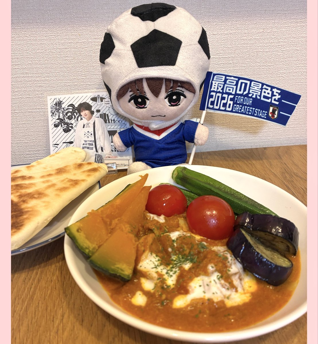 jump__time's tweet photo. #ノンストップ
#七五三掛kitchen 🍳
#焼き野菜のバターチキンカレー
作りました🙌

初めてバターチキンカレー作りました
ナンも簡単レシピで作成♪
身近な調味料で作れて美味しかった🥹
また作りたいです😊✨
#ESSE  #Nadia  #けるとめる https://t.co/jqNhNmTZHK