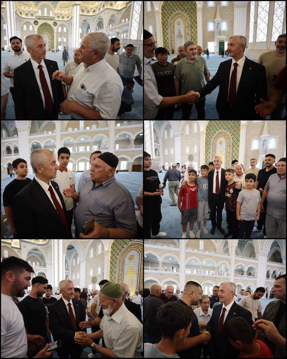 mtahmazoglu's tweet photo. Cuma namazı sonrası vatandaşlarımızla selamlaşıp, hal hatır sorduk.

Cumamız mübarek olsun, Rabbim birliğimizi ve beraberliğimizi daim etsin.

📍Şahinbey Millet Camii ve Külliyesi

#Şahinbey #Gaziantep https://t.co/iFtmkCYi6j