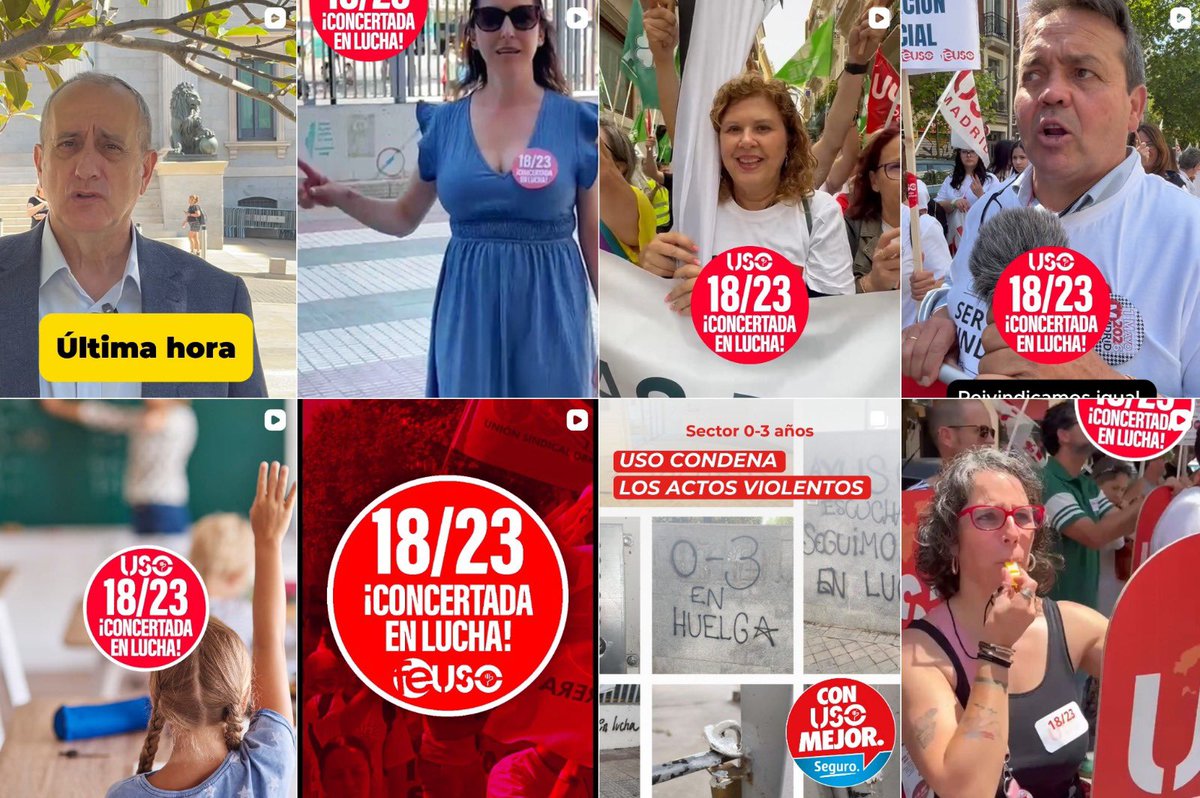 FEUSO_ANDALUCIA's tweet photo. 📣18/23 horas: USO Enseñanza lidera la defensa de la igualdad para el profesorado de la concertada.

✍️ Firma y ayúdanos a conseguir la jornada 18/23:
🌐 https://t.co/6weEyvStur
🔗 Más información: https://t.co/FG3lHCEFjQ
👍📝 Afíliate: https://t.co/aw3Ainy3H8 
#ConUSOmejor https://t.co/XSQwl1RIHu