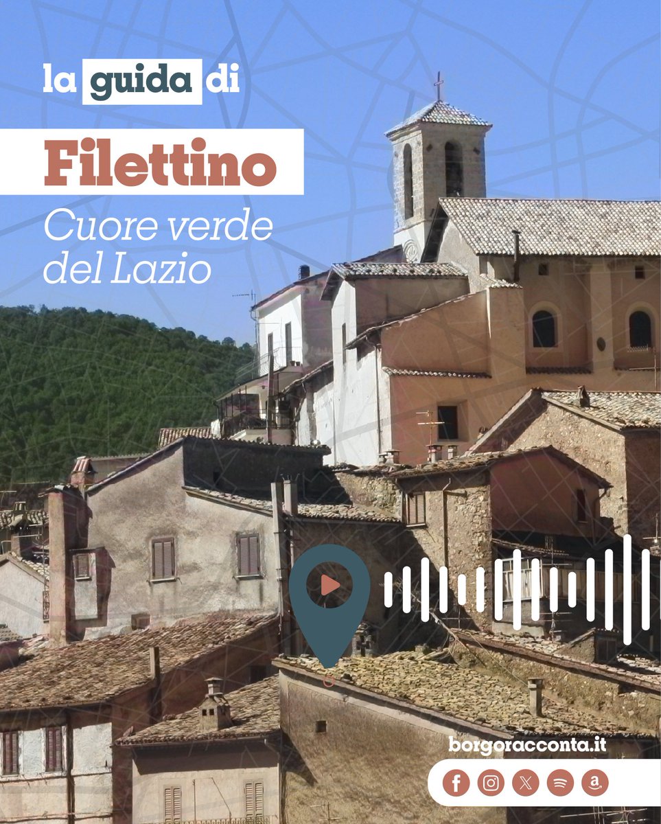 BorgoRacconta's tweet photo. 🌐 È online la Guida Turistica Interattiva dedicata al Comune di FILETTINO 🏛️
📲 Inizia il tuo viaggio!
https://t.co/FdEnaZ0SHI
🇮🇹 𝗕𝗼𝗿𝗴𝗼𝗥𝗮𝗰𝗰𝗼𝗻𝘁𝗮.𝗶𝘁
#laguidadelbelpaese
#Filettino #Frosinone #Lazio #CampoStaffi #MontiSimbruini #guidaturistica #borgoracconta #it https://t.co/jj2NTBN2ud