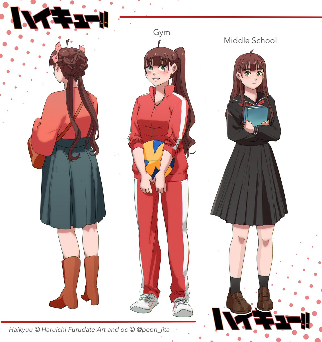 peon_iita's tweet photo. dropping Yumiko's full reference sheet!
#haikyuu #oc #haikyuuoc #nekoma https://t.co/woqZvu8d0H