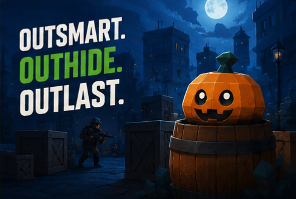 hideoutsol's tweet photo. Imagine finally finding the barrel that's been hiding all game...

Then realizing you have 0 bullets left.

And he starts jumping around you. https://t.co/xNiTWzLWol