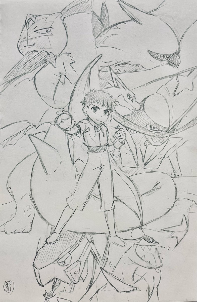 silvervine_196's tweet photo. 本日の描き散らし https://t.co/B8LqcliQdC