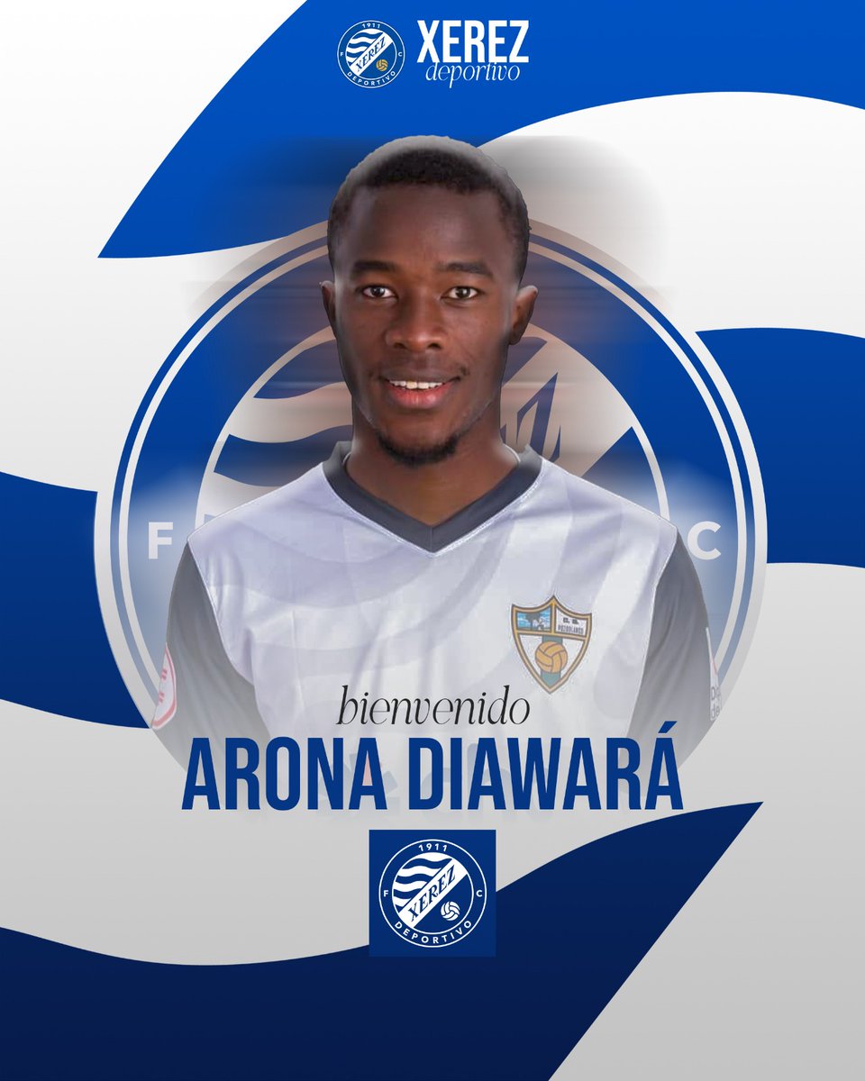 XerezDFC's tweet photo. 𝐎𝐅𝐈𝐂𝐈𝐀𝐋 🔵 | Arona Diawara, desborde y mucho gol para el frente de ataque

🔹El polivalente futbolista, capaz de actuar por ambas bandas y en punta, ha anotado 27 goles en sus dos últimas temporadas en el @C_DPozoblanco.

ℹ️  Más info ➡️ https://t.co/bBBkFwqDh8 https://t.co/bhtFDdqilV
