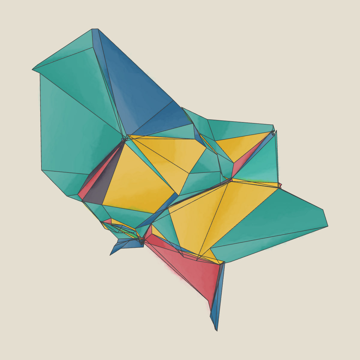 MorphLux's tweet photo. I decided to take a break and switch to what seems like a simpler—but no less interesting—project for now. I took the crystals from my current project and decided to play around with them a bit. #art https://t.co/glh2z7tPVo