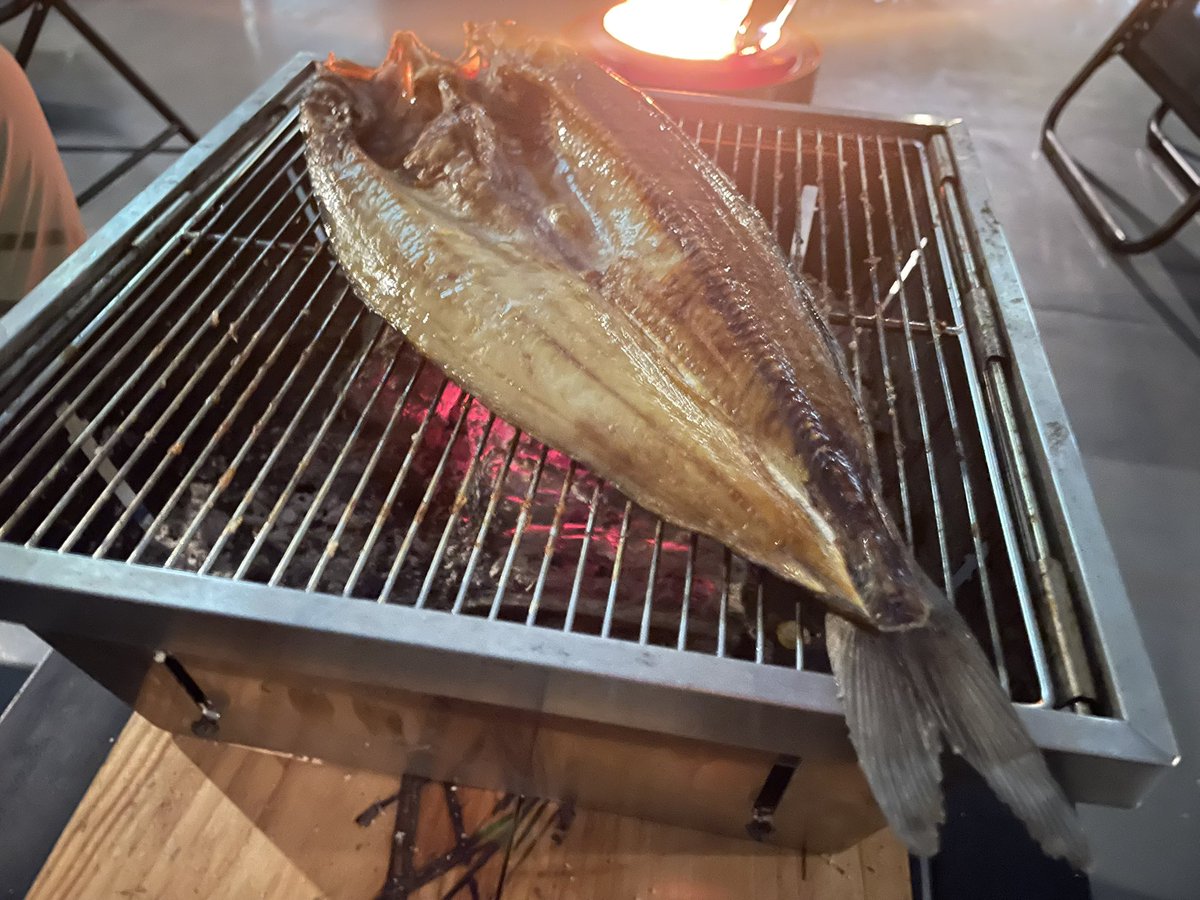 bsk_shotalaw's tweet photo. ホッケ焼けてます https://t.co/5yhWBhualO