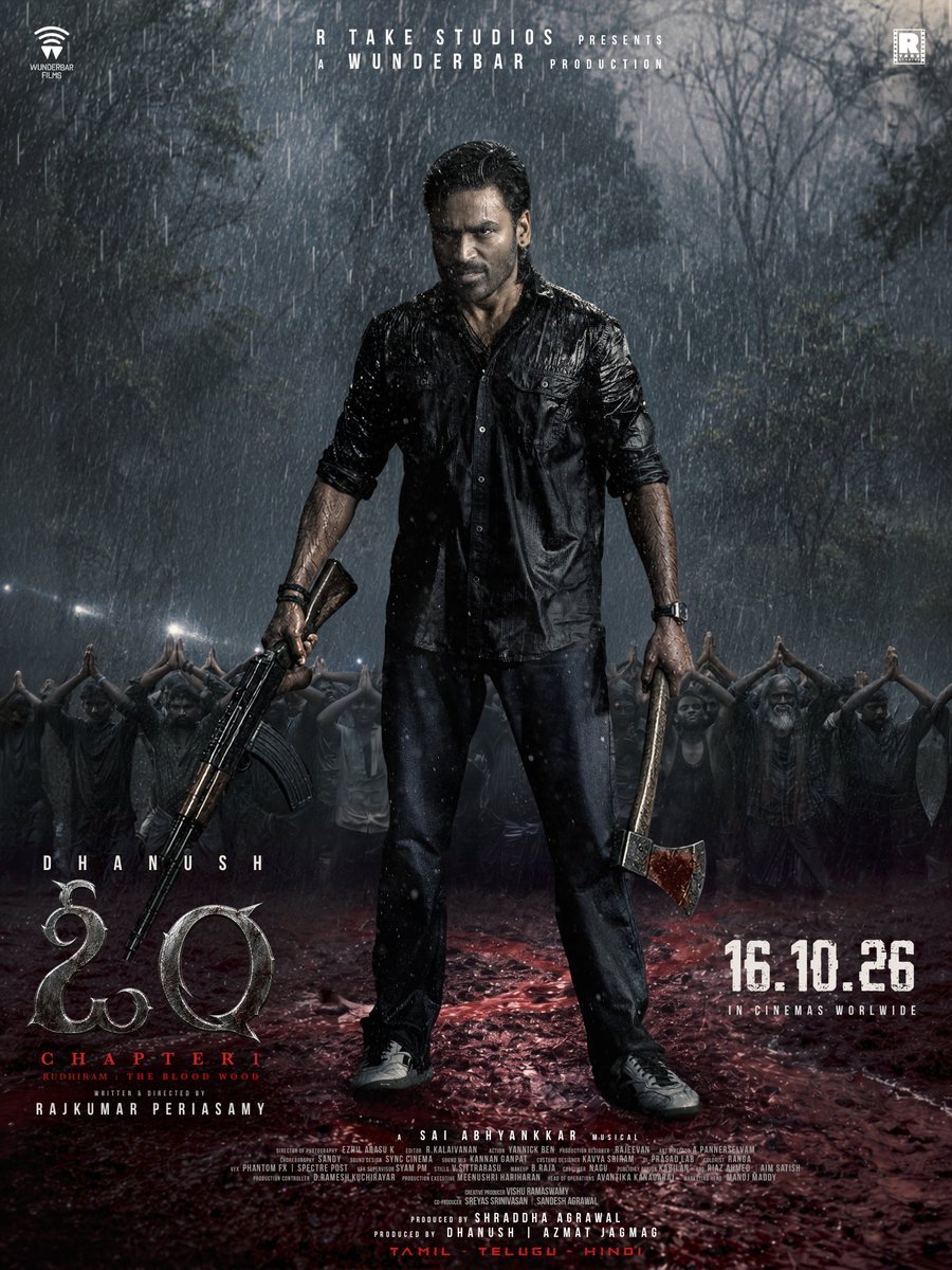 dhanushsundar12's tweet photo. #OM - First Look Posters.
#ஓம் #ఓం #ॐ #ഓം
#OMChapter1
@dhanushkraja ..🔥
#VeriMode 😎
Lock the date 2026 Oct 16
@B_RajaAIDFC @B_RAJA_ @Chowdrey_Pro @Rajendr73873020 https://t.co/w4qSCWYUcE