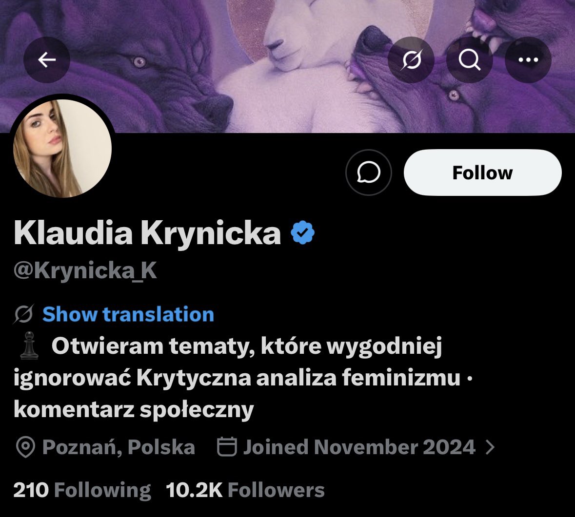 noid3a_'s tweet photo. Kiedy ta typiara w koncu zastosuje sie do tych swoich pojebanych pogladów i wylaczy telefon, bedzie 24/7 zajmować sie domem i uslugiwac facecikom? XD https://t.co/8qutaSxW5A