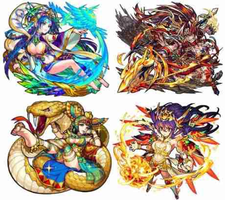 takumi741937043's tweet photo. 初期の獣神化最弱四天王らしい https://t.co/tetUe0ZDBw