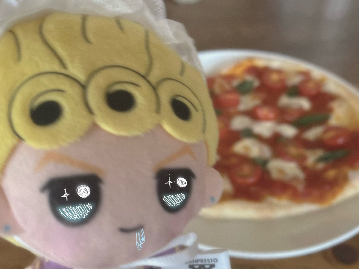 Uf646's tweet photo. 「シンプルなマルガリータだ‼️ﾌﾞﾁｬﾗﾃｨシンプルなマルガリータです‼️いい匂いだ‼️一緒に食べましょう‼️」 https://t.co/VBCH37pW1r