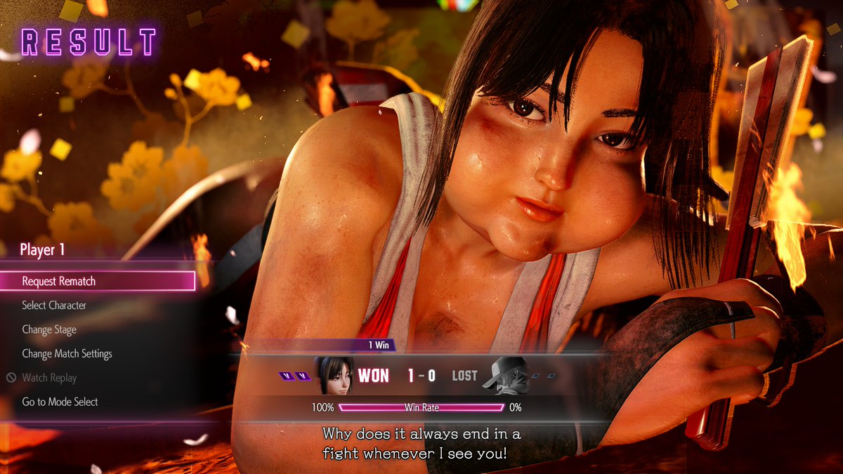ReLSowBiggie's tweet photo. Just a fat face testing to see if the mod works, I will probably work on a fat Mai mod https://t.co/SUp533uQ6a