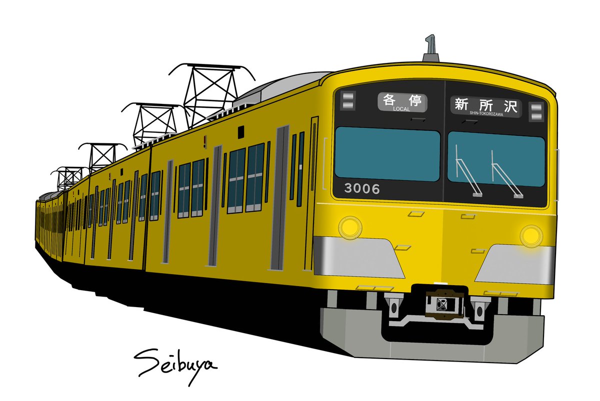 SEIBU_illustrat's tweet photo. 黄色い車両が無くなっても、私たちの西武鉄道のイメージはいつまでも黄色でありつづけるんだろうな。 https://t.co/kIhWLqC4OX