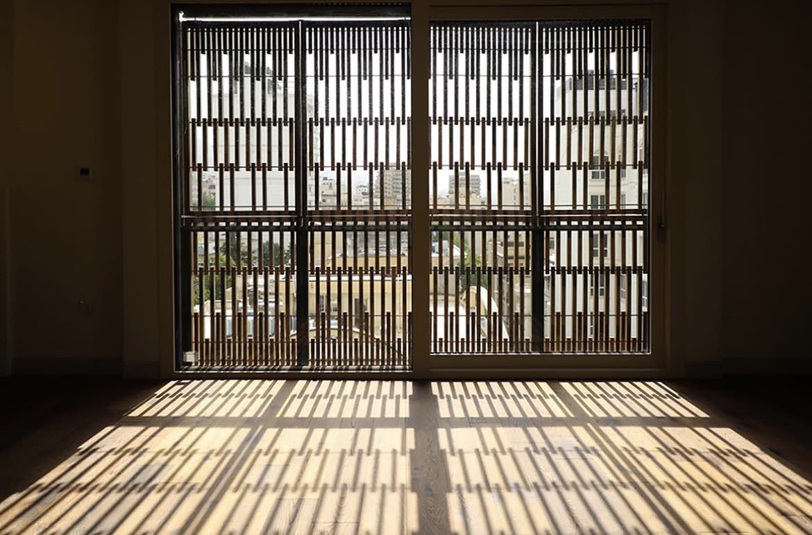 SustainableTall's tweet photo. Traditional shading systems applied to modern apartments in Tehran, Iran

Zandigan Architects https://t.co/XO0Da4bnct
