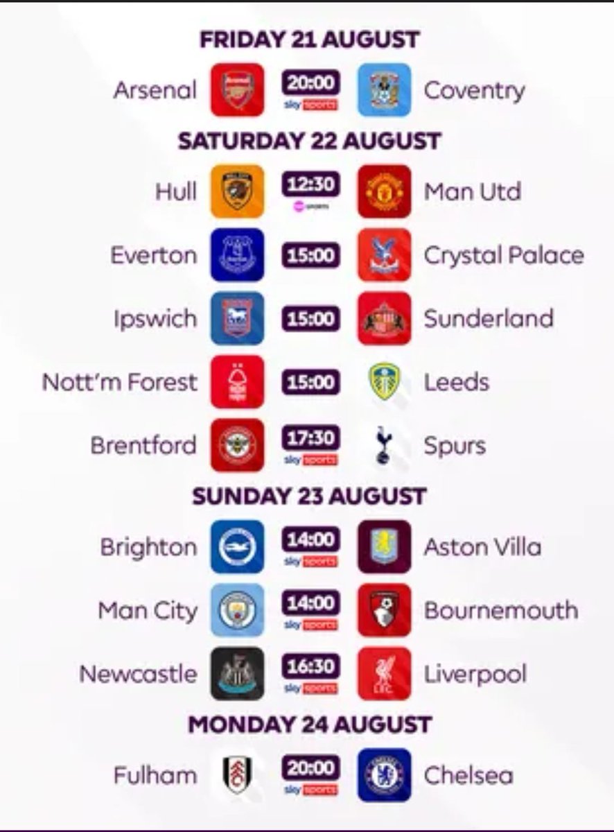 Dru4ManUTD's tweet photo. All 380 fixtures for 2026/27
Premier League season
https://t.co/1GN0OGj6vH
#PremierLeagueNews
#PremierLeagueFixtures
#PremierLeague
#FanaticalClub
#FanaticalFootballClub
#FanaticalFanClub
#WhereWeShootAndYouScore
https://t.co/VztjhelxVW https://t.co/N6ca7bYMQV
