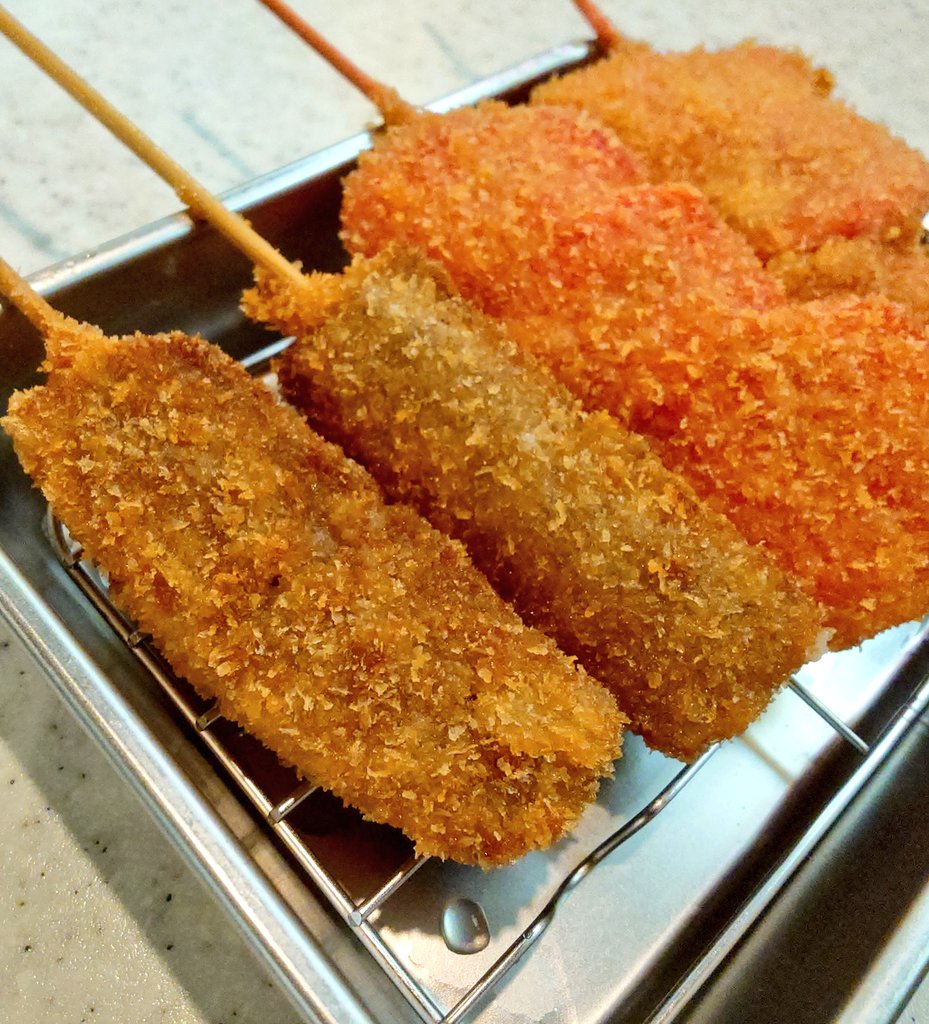 BuuBanker's tweet photo. 久しぶりに串カツ田中へ☀️
久しぶりの紅しょうがが美味すぎる！ https://t.co/VYHevKht2a
