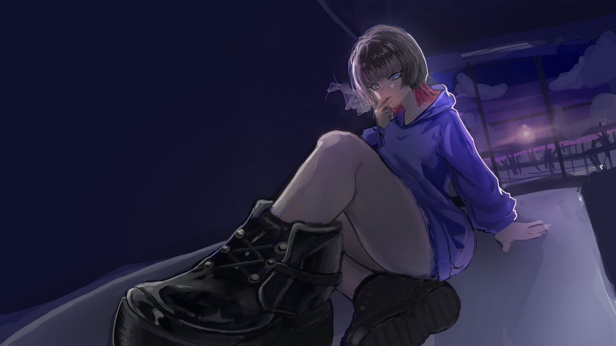 Azama_music's tweet photo. イラスト描かせていただきました〜‼️
とても素敵な楽曲なので是非‼️

イラスト成長したのでそちらも是非見てください‼️
←2ヶ月前　　　　　　　　　今→ https://t.co/scgNo6QKTq