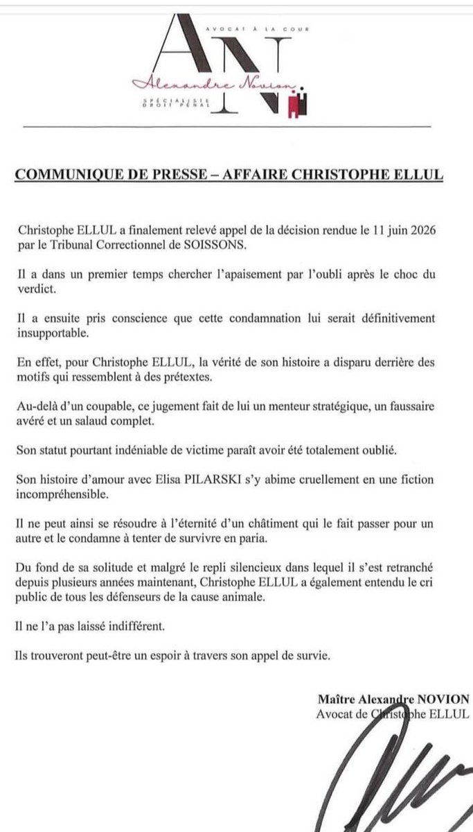 BenoitBlanc3's tweet photo. #ChristopheEllul fait appel de sa condamnation pour l’homicide involontaire d’#ElisaPilarski par son chien #Curtis https://t.co/fTom3c9pVk