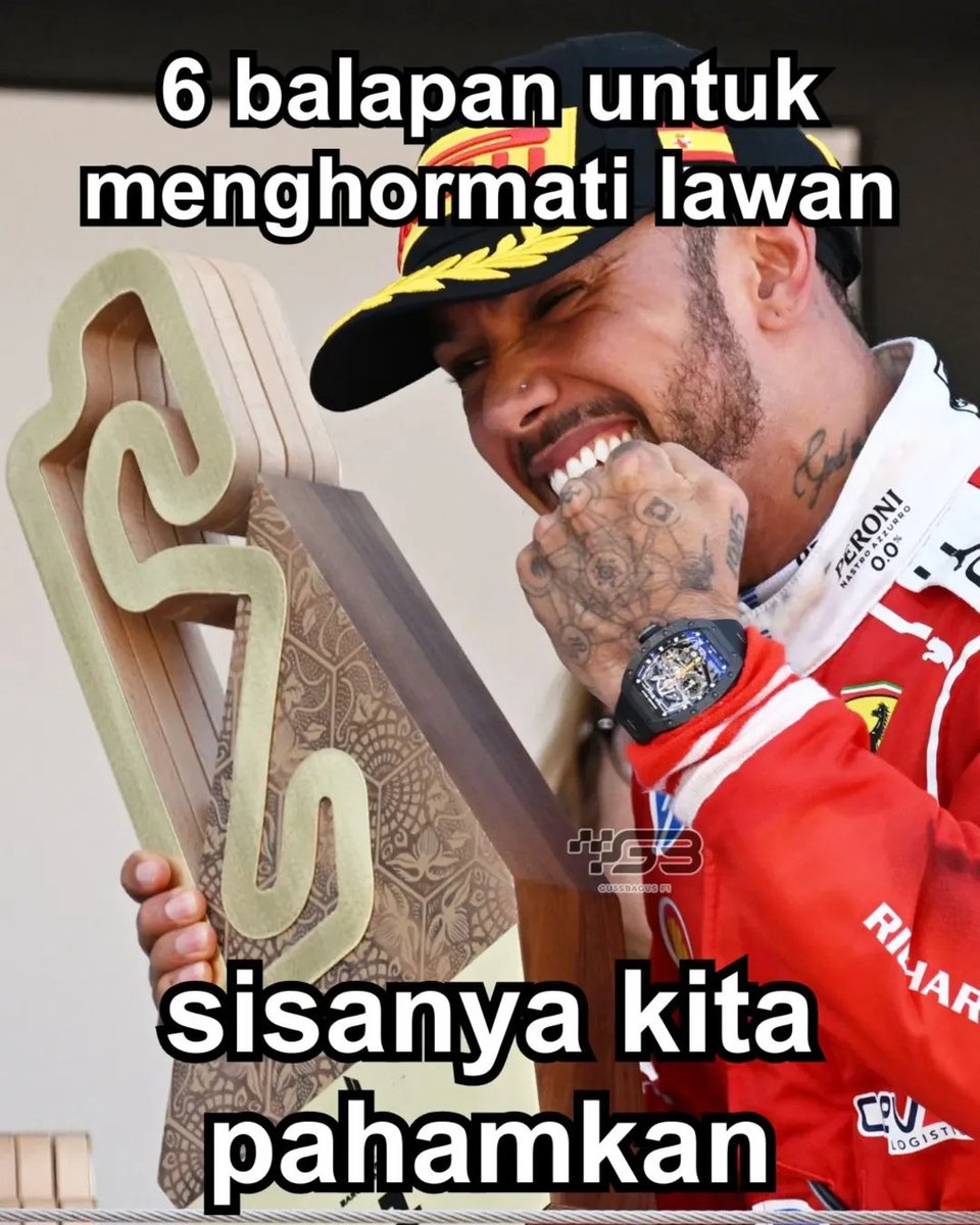 commstudd's tweet photo. @dityalan @LewisHamilton mulai... pahamkan aja semua racenya 😊 https://t.co/3RO0qNaxu9