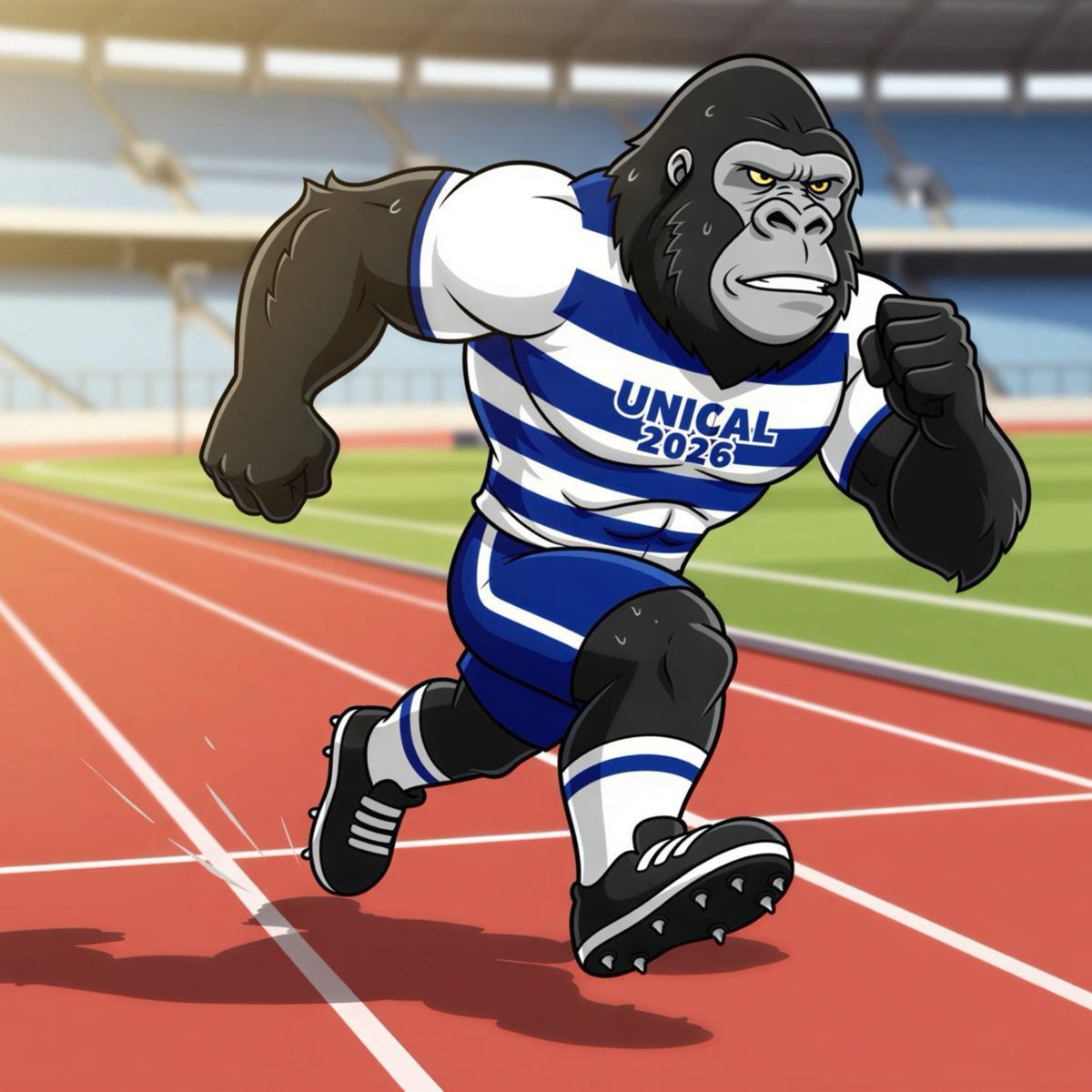 NUGANigeria's tweet photo. π’ #NUGAUpdates
Meet OMON the Gorilla! π¦
The official mascot of the 28th NUGA Games, Calabar 2026.
#OMON #Calabar2026 #ParadiseGames #NUGA #UNICAL #UniversitySports ποΈπ¦ https://t.co/7H6oa8bMsO