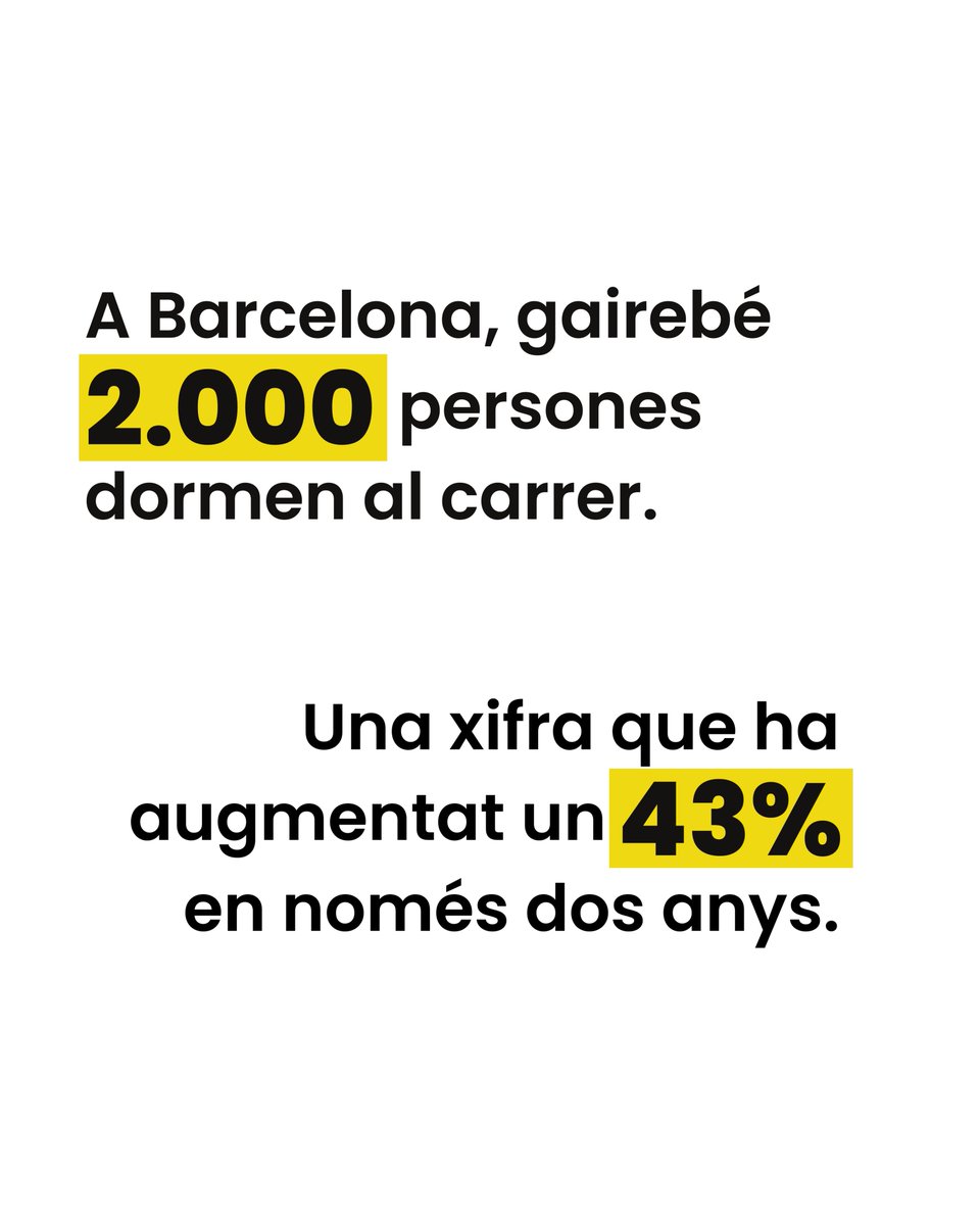 gcalvetbarot's tweet photo. Dormir al carrer és una qüestió social i de drets.
Per això, el sensellarisme és una de les prioritats de la meva candidatura.

🗳️ Vota: https://t.co/tgcwf7spI7 https://t.co/bVksD48BMt