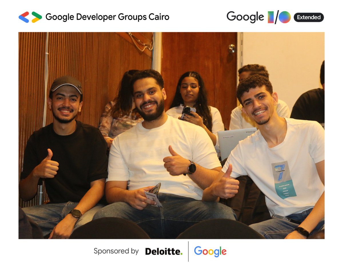 GDGCairo's tweet photo. We're just minutes away!⏳

Google I/O Cairo 2026 is about to kick off. 🚀

Let's build, learn, connect, and shape the future together.🤩

#GDGCairo #Deloitte #DeloitteInnovationHub #GoogleIO #GoogleIOCairo #GoogleIO2026 #Android #AndroidDev #AI  #GoogleDevelopers #BuildWithAI https://t.co/LLRyrX32Kr