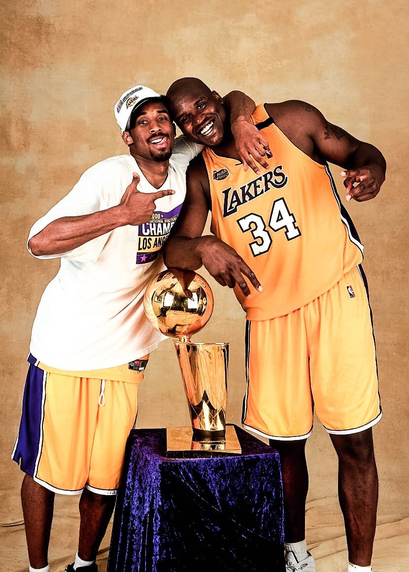 Ballislife's tweet photo. "We're going to get one next year too."
26 years ago today, the Lakers eliminated the Pacers and won the first of three straight championships

Shaq averaged 38 PTS (61% FG), 16.7 REB, 2.7 BLK over 6 games in the 2000 NBA Finals! https://t.co/WAsDpz7cC3