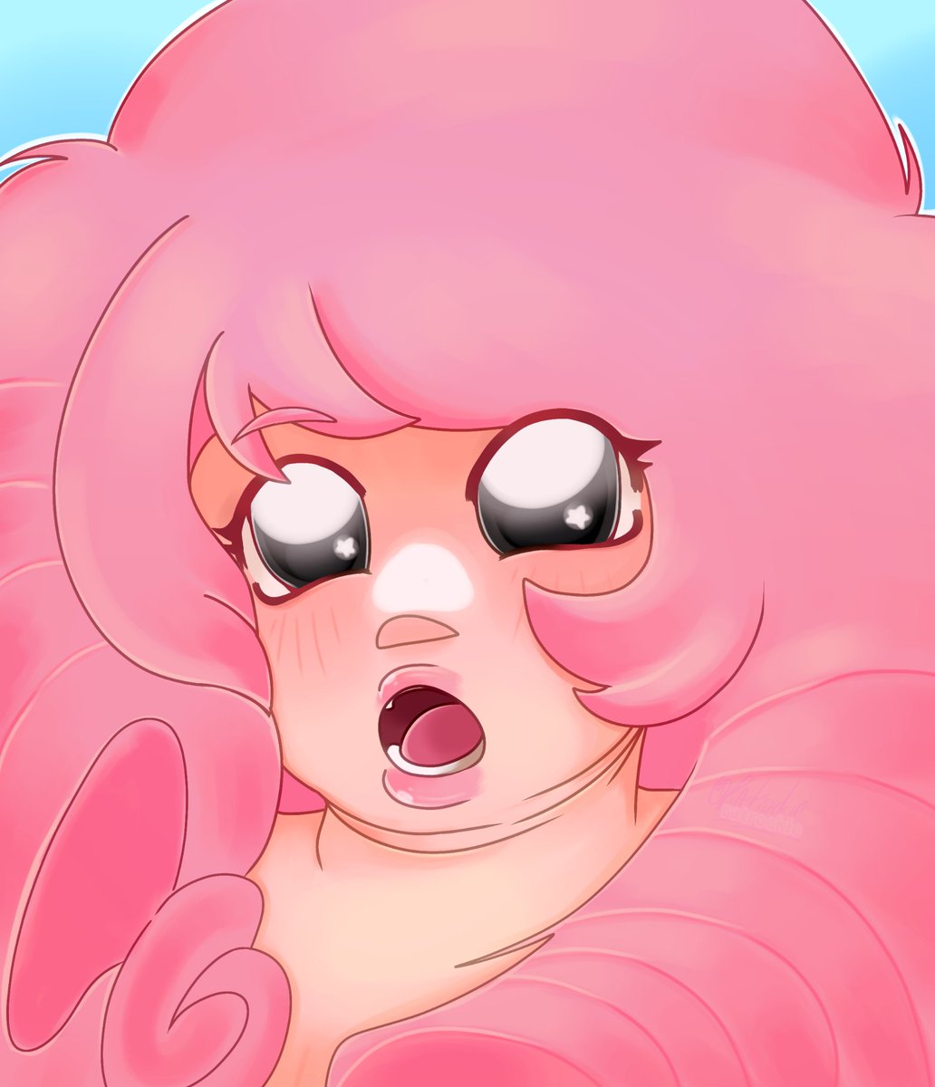 ratrockie's tweet photo. Rose quartz 
#stevenuniverse https://t.co/8dOXFimfms