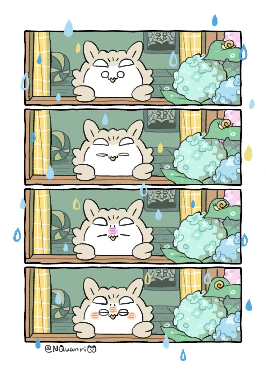 NQuanri's tweet photo. 梅雨☔️ https://t.co/5PhoYOPtNe