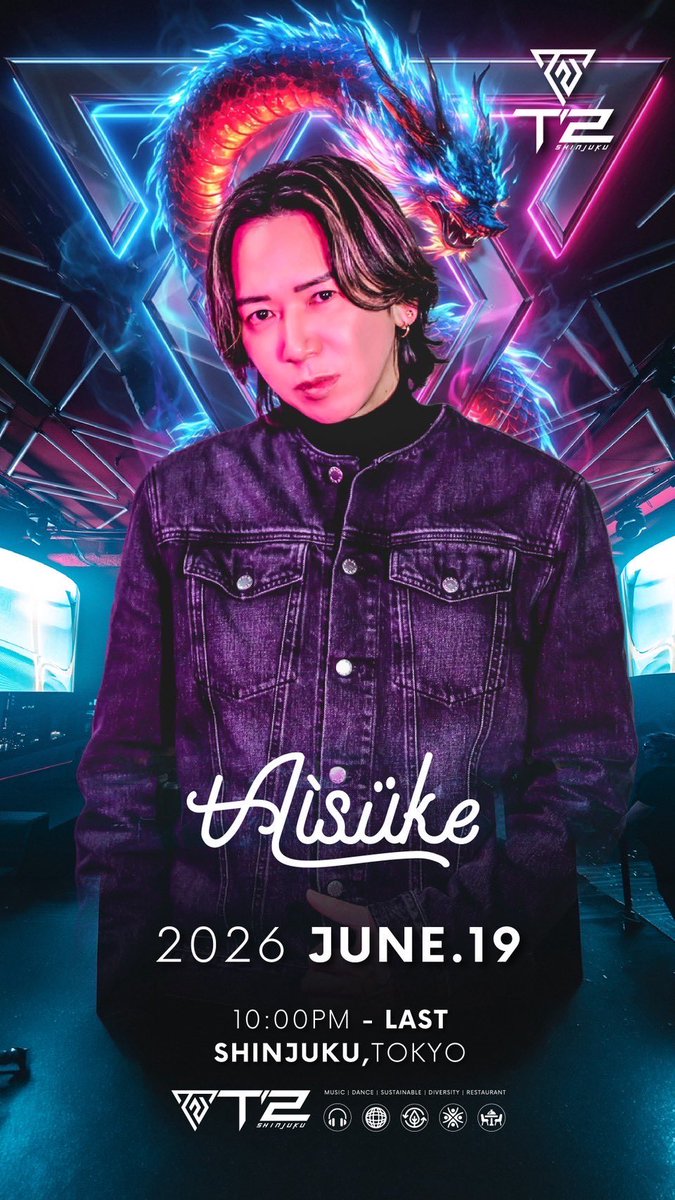 WA5kh7z's tweet photo. 📍 위치 : 신주쿠
🪩 클럽 : T2 SHINJUKU
🎶 장르 : All Mix

게스트 할인 또는 VIP 테이블을 원하시는 분은 연락 주세요!

DM은 확인이 늦을 수 있으니
카카오톡으로 문의해 주세요!

#신주쿠
#나이트라이프 #나이트클럽 #클럽
#도쿄나이트라이프 #일본클럽 #신주쿠클럽
tokyo shinjuku nightclub https://t.co/gtdEQ4F69q