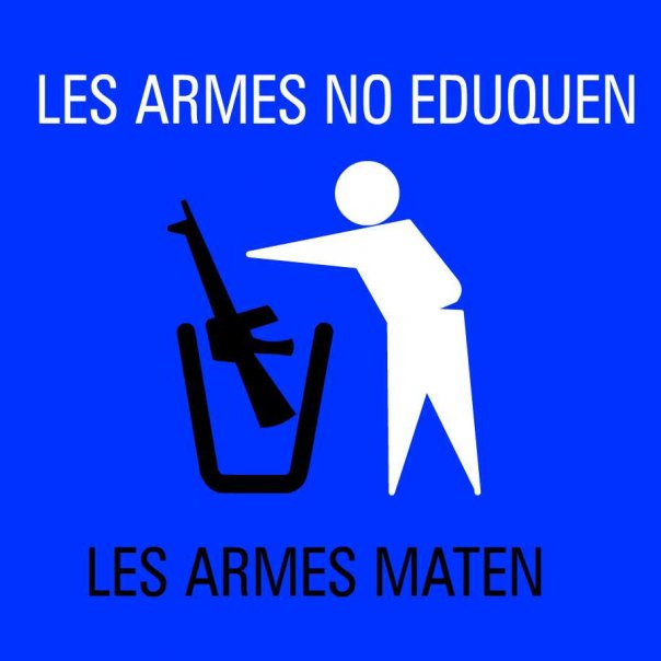 desmilitaritzem's tweet photo. Denunciem que @educaciocat  s’enroqui i insisteixi a continuar amb el pla pilot policial als centres escolars
#LesArmesNoEduquen 

https://t.co/84BrJrTE7z https://t.co/VPrbdk5UKh