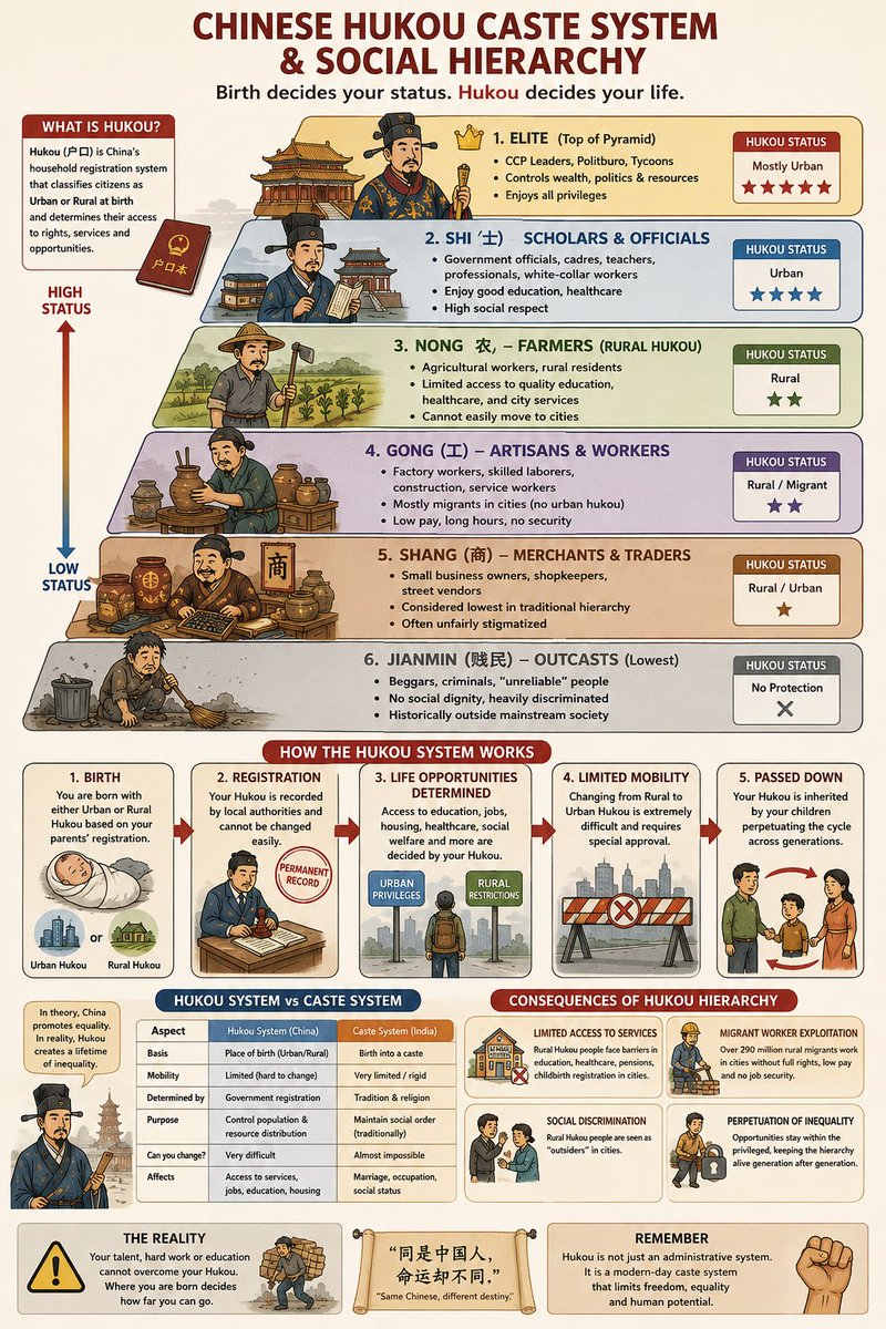 warofnarraative's tweet photo. @TanyaaDave See there hokou class system such a pathetic country https://t.co/9p2aUnpnGV