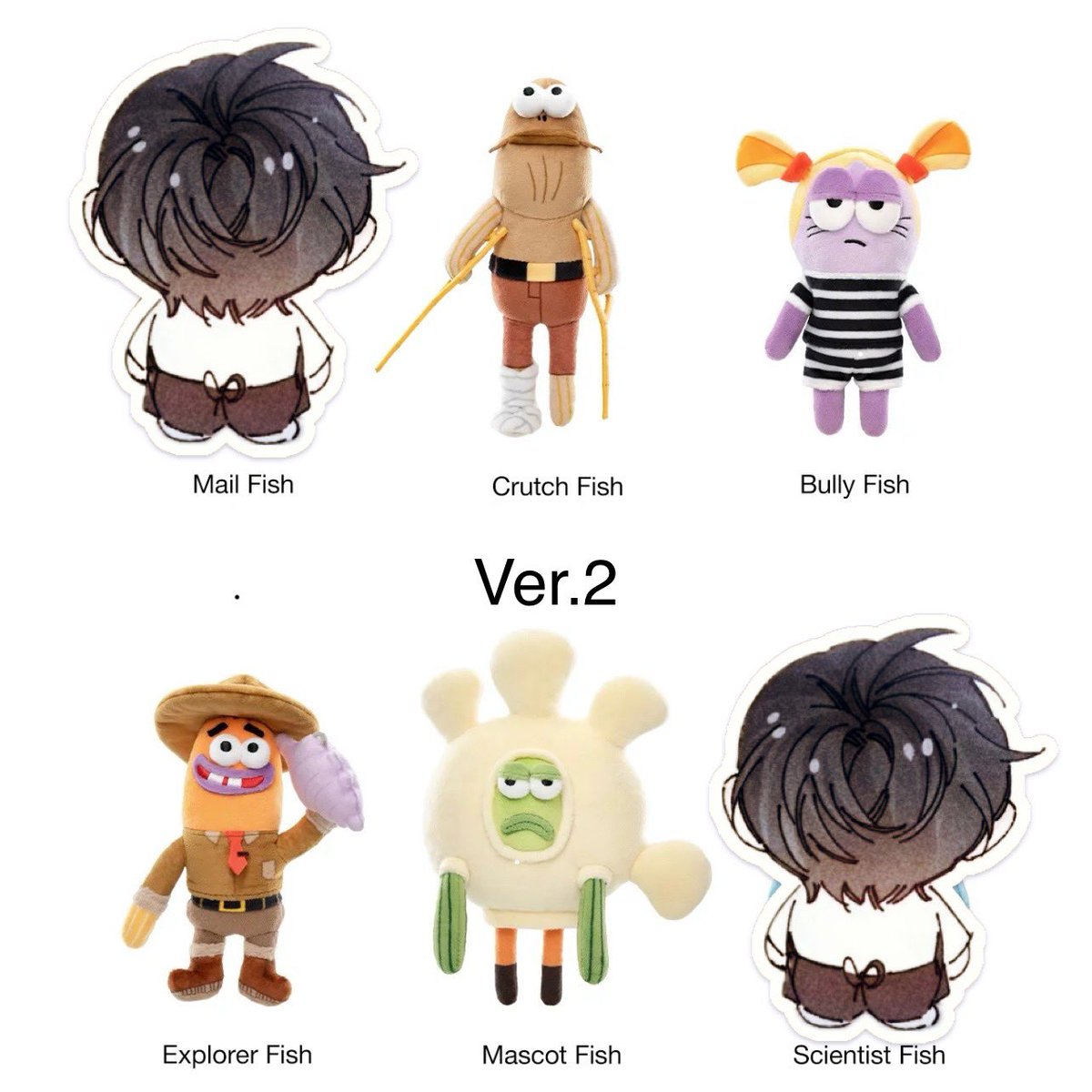 plakemu's tweet photo. [เลือกตัว] กล่องสุ่ม ปลาตีน 
ปลาตีนสายลับ spongebob bikini bottom buddies
เช็คการ์ด
Ver 1 : 320/1
Ver 2 :  380/1
X11  : ม่วง 350
          แก้วน้ำ 390
          ห่วงยางคู่ม่วง830⚠️ไม่แยก❌
⭕️บางตัวมีมากกว่า1

📮2ตัวส่งฟรี
🆓3ตัว+ถุงกระดาษpopmart
#POPMARTTHAILAND #ตลาดนัดspongebob https://t.co/MuSDtCunXe