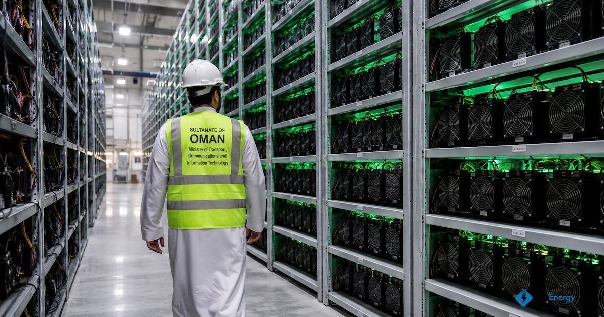 LeJournalDuCoin's tweet photo. 🇴🇲 Oman lance Omanhash, son pool national de minage de Bitcoin.

➡️ Tous les mineurs agréés du pays devront s’y connecter, dans le cadre d’une stratégie visant à renforcer la place du sultanat dans l’industrie du minage. https://t.co/tiCkngusTZ