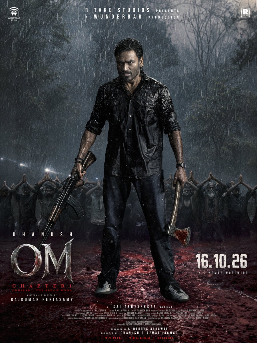 SivagangaiODFC's tweet photo. #OM - First Look Posters.
#ஓம் #ఓం #ॐ #ഓം
#OMChapter1
@dhanushkraja ..🔥
#VeriMode 😎
Lock the date 2026 Oct 16
@B_RajaAIDFC @B_RAJA_ @Chowdrey_Pro @Rajendr73873020 https://t.co/TBcig3mI09