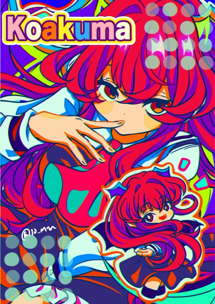 10_M1n's tweet photo. #東方Projectㅤㅤㅤㅤ 
初描き小悪魔ことこあちゃ https://t.co/ggUTylqq1V